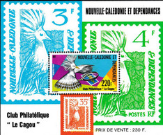 44515 MNH NUEVA CALEDONIA 1985 CLUB FILATELICO - Gebraucht