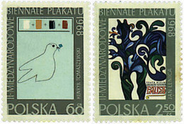 61632 MNH POLONIA 1968 2 BIENAL INTERNACIONAL - Sin Clasificación