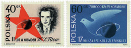 61594 MNH POLONIA 1961 VUELO DE TITOV EN EL COSMOS - Ohne Zuordnung