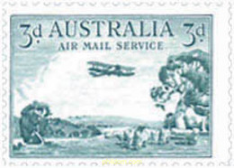 42921 MNH AUSTRALIA 1929 SERIE BASICA - Usados