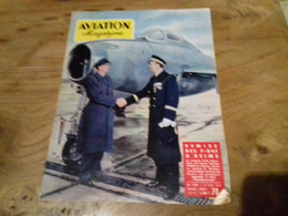 40/ AVIATION MAGAZINE N° 159 1955 REMISE DES F 84F A REIMS / L AVIATION MILITAIRE EN SUEDE ECT - Aviazione