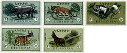 36905 MNH ETIOPIA 1966 FAUNA SALVAJE - Chimpancés