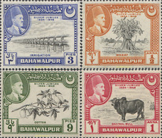 29872 HINGED BAHAWALPUR 1949 25 ANIVERSARIO DEL SOBERANO - Bahawalpur