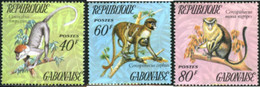 72902 MNH GABON 1974 MONOS - Scimpanzé