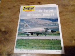 40/ AVIATION MAGAZINE N° 554 1971 LES FORCES AERIENNES TURQUES ECT - Aviation
