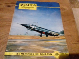 40/ AVIATION MAGAZINE N° 101 1954 MC DONNELL F3H I DEMON / LES MEMOIRES DE GALLAND - Aviación