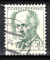 Tchécoslovaquie 1970 Mi 1920 (Yv 1637), Varieté, Position 16/2, Obliteré - Variétés Et Curiosités