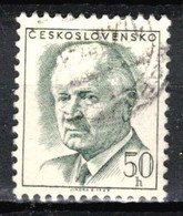 Tchécoslovaquie 1970 Mi 1920 (Yv 1637), Varieté, Position 54/2, Obliteré - Plaatfouten En Curiosa