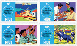 45213 MNH NIUE 1972 25 ANIVERSARIO DE LA COMISION DEL PACIFICO SUR - Niue