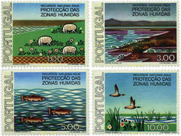 69290 MNH PORTUGAL 1976 PROTECCION DE ZONAS HUMEDAS - Protection De L'environnement & Climat