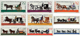 30423 MNH POLONIA 1965 ANTIGUOS COCHES DE CABALLOS. - Sin Clasificación