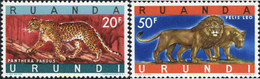 645218 MNH RUANDA URUNDI 1959 FAUNA - Storia Postale