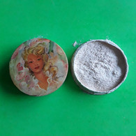 Boîte à Poudre / Poudrier  FORVIL - Parfum 5 FLEURS - Pêche - Kosmetika