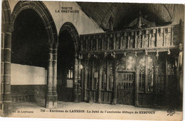CPA LANNION - Le Jubé De L'ancienne Abbaye De Kerfous (230341) - Lannion