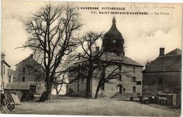 CPA St-GERVAIS - La Place (250224) - Saint Gervais D'Auvergne