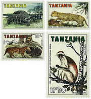 30511 MNH TANZANIA 1985 FAUNA - Chimpancés