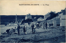 CPA St-MICHEL-en-GREVE-La Plage (230701) - Saint-Michel-en-Grève