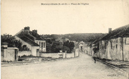 CPA MORAINVILLIERS-Place De L'Église (260494) - Morainvilliers