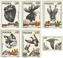 61700 MNH POLONIA 1981 ANIMALES DE CAZA - Ohne Zuordnung