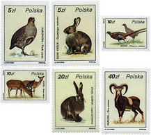 61718 MNH POLONIA 1986 ANIMALES DE CAZA - Unclassified