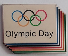 Olympic Day Olympic Rings Olympic Games  PIN A12/2 - Jeux Olympiques