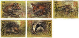 63539 MNH UNION SOVIETICA 1989 FONDOS DE AYUDA A LOS ZOOS DE LA UNION SOVIETICA - Collections