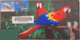 India 2018 Beautiful Designer Private Envelopes Bearing Exotic Birds Issue Stamps / Parrots On Stamp, ​​​​​​​Registered - Kuckucke & Turakos