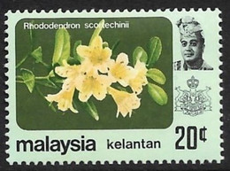 MALASIA - KELATAN - FLORA - AÑO 1979 - CATALOGO YVERT Nº 0116 - NUEVOS - Kelantan