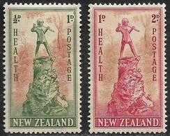 NUEVA ZELANDA - PRO INFANCIA - AÑO 1945 - CATALOGO YVERT Nº 0270-71 - NUEVOS - Unused Stamps