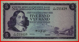 ~ JAN Van RIEBEECK (1619-1677): SOUTH AFRICA★5 RAND (1975-1976) GOLD MINING 1966-1976! UNC CRISP★LOW START ★ NO RESERVE! - Suráfrica