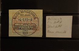 11 - 22 //  Schweiz - Suisse - Variété Sur Timbre Automate ? Fin Du N°7 Et Début Du N°8 ??? - Automatenmarken