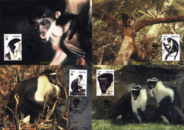 7395 MNH GHANA 1994 MONO DIANA - Chimpancés