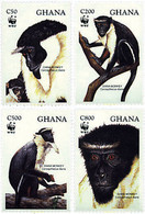 74127 MNH GHANA 1994 MONO DIANA - Chimpanzees