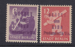 Lokalausgaben Fredersdorf MiNr. 69-70 ** - Mint