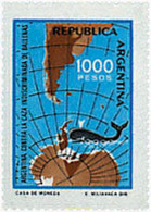 29431 MNH ARGENTINA 1981 CONTRA LA CAZA INDISCRIMINADA DE LAS BALLENAS - Usados