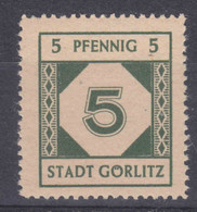 Lokalausgaben Görlitz MiNr. 1 ** - Neufs