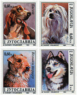 67340 MNH YUGOSLAVIA 1994 PERROS DE RAZA - Oblitérés