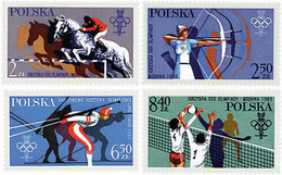 71597 MNH POLONIA 1980 22 JUEGOS OLIMPICOS VERANO MOSCU 1980 - 13 JUEGOS OLIMPICOS INVIERNO. LAKE PLACID 1980 - Sin Clasificación