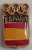 National Olympic Committee NOC Spain Espana PIN A12/2 - Jeux Olympiques