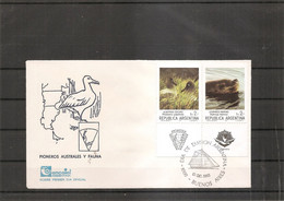 Faune Antarctique ( FDC D'Argentine De 1983 à Voir) - Fauna Antártica