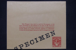ZANZIBAR - Entier Postal Avec Surcharge Spécimen - L 133558 - Zanzibar (...-1963)