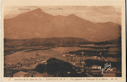 64    Urugne  - Environs  De Saint Jean De Luz -    Vue Generale Et Montagne De La Rhune - Urrugne