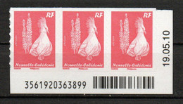 Nouvelle Calédonie 2009  N° 1100 X 3 Neuf XX MNH Cote 9,00€ - Unused Stamps