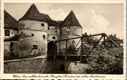 39124 - Deutschland - Cham , Burgtor , Biertor , Alte Stadtmauer - Gelaufen 1941 - Cham