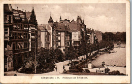 39260 - Deutschland - Ostpreussen , Königsberg , Promenade Am Schlossteich - Gelaufen 1918 - Ostpreussen