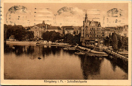 39263 - Deutschland - Ostpreussen , Königsberg , Schloßteichpartie - Gelaufen 1920 - Ostpreussen