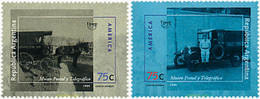 46025 MNH ARGENTINA 1995 AMERICA-UPAEP 1994 - TRANSPORTES POSTALES - Gebruikt