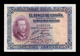 España Spain 25 Pesetas San Francisco Xavier 1926 Pick 71a Sin Serie EBC XF - 1-2-5-25 Pesetas