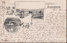 AK: Postkarte. 1899  Auvernier, Ecole De Viticulture. Gelaufen - Auvernier