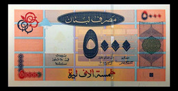 # # # Banknote Aus Dem Libanon (Lebanon) 5.000 Livres 2001 UNC # # # - Liban